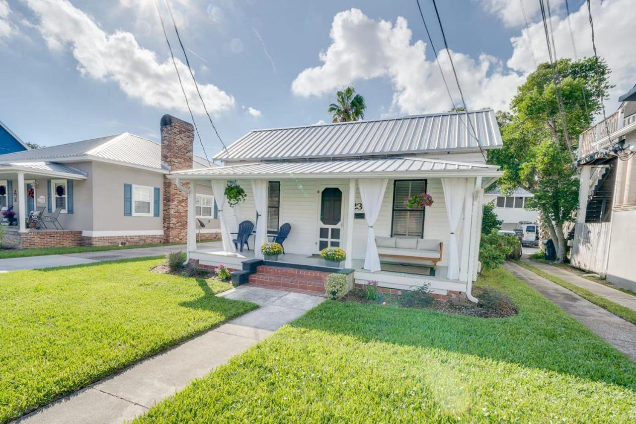 Updated Early 1900S 2Br Cottage Walking Distance To Downtown With Onsite Parking 세인트어거스틴 외부 사진