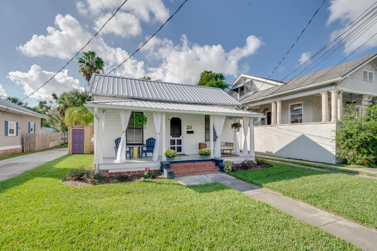 Updated Early 1900S 2Br Cottage Walking Distance To Downtown With Onsite Parking 세인트어거스틴 외부 사진